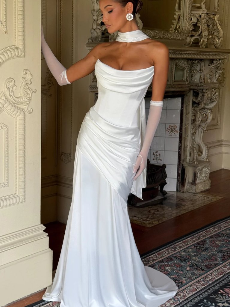 Wedding Dress - New High Quality Kensington Maxi Dress - Ivory